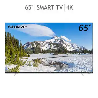 Costco Sharp Pantalla 65" 4K UHD SMART Roku TV oferta