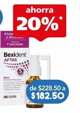 Farmacia San Pablo Bexident aftas spray 15ml. oferta