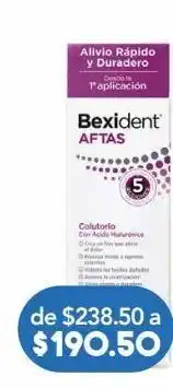 Farmacia San Pablo Bexident aftas colutorio 120ml oferta