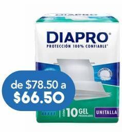 Farmacia San Pablo Diapro predoblado gel 10 piezas. oferta