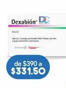 Farmacia San Pablo Dexabión inyectable 3 piezas oferta