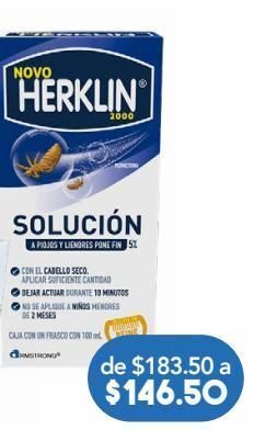 Farmacia San Pablo Novo herklin 2000 solución 5g 100ml oferta