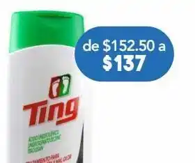 Farmacia San Pablo Ting en polvo 6.26g 160g. oferta