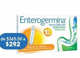 Farmacia San Pablo Enterogermina 4 bufc 10 ampolletas oferta