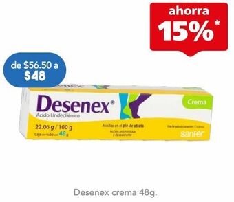 Farmacia San Pablo Desenex crema 48g oferta