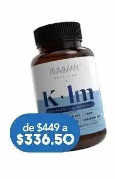Farmacia San Pablo Humman k.lm multivitamínico 30 cápsulas oferta