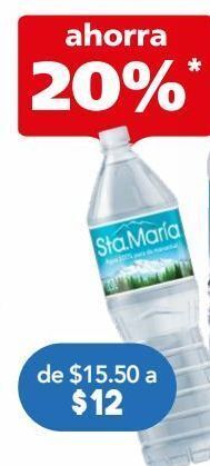 Farmacia San Pablo Santa maría agua 1l oferta