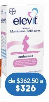 Farmacia San Pablo Elevit 3600ui 30 comprimidos. oferta