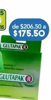 Farmacia San Pablo Glutapak r glutamina + lactobacillus 3 sobres oferta