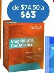 Aurax magaldrato, dimeticona gel 80mg/10mg/1ml 10ml.