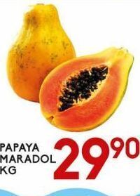 Alsuper Papaya maradol kg oferta