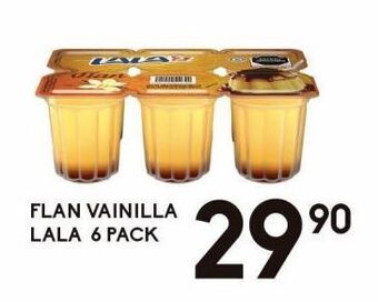 Flan vainilla lala 6 pack