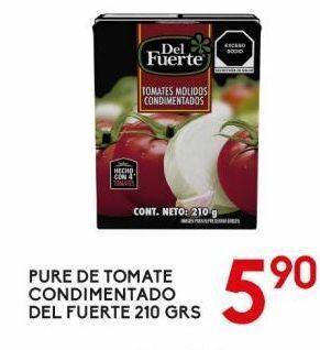 Alsuper Puré de tomate del fuerte 210g oferta