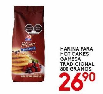 Alsuper Harina para hot cakes gamesa 800g oferta