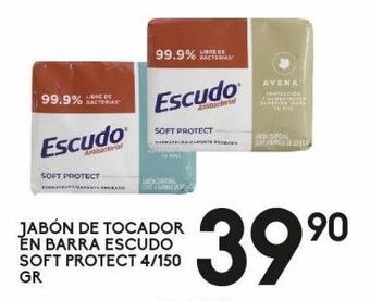 Jabón de tocador escudo 150g