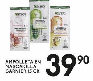 Alsuper Ampolleta en mascarilla garnier 15gr oferta