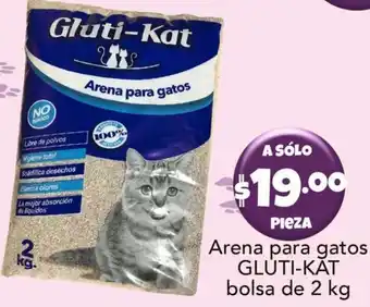 Arena para Gatos Gluti-Kat Bolsa de 2kg