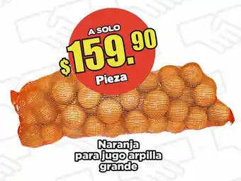 Naranja para Jugo Arpilla Grande