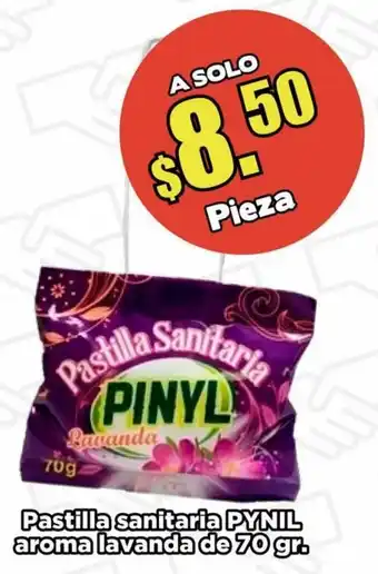 Pastilla Sanitaria Pynil Aroma Lavanda de 70g