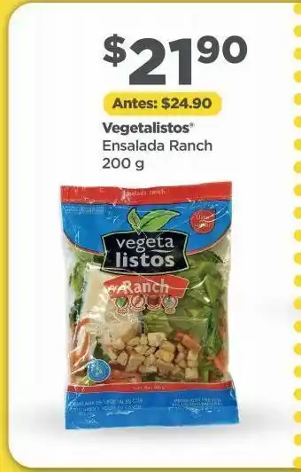 Ensalada ranch vegetalistos 200g
