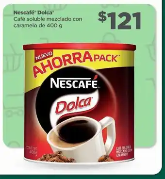 Bodega Aurrerá Café nescafe dolca mezclado con caramelo 400g oferta