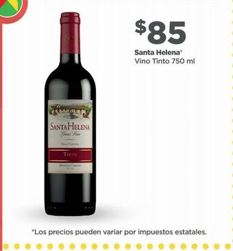 Bodega Aurrerá Vino tinto santa helena 750ml oferta