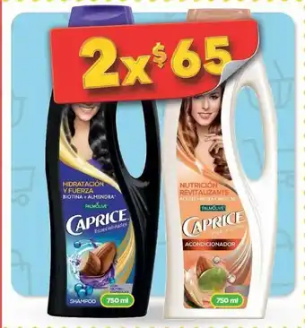 Bodega Aurrerá Shampoo o acondicionador caprice 750ml x 2und oferta