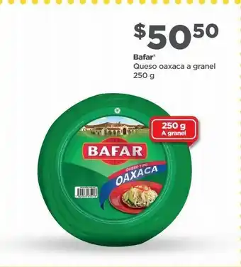 Bodega Aurrerá Queso oaxaca bafar a granel 250g oferta