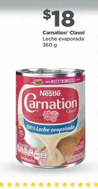 Bodega Aurrerá Leche evaporada carnation 360g oferta