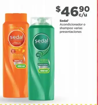 Bodega Aurrerá Shampoo o acondicionador sedal 650ml oferta