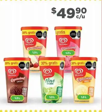 Nieve sabor limón holanda 1,3l