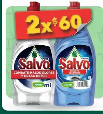 Bodega Aurrerá Lavatrastes salvo 750ml x 2und oferta