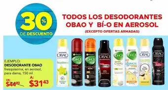 Desodorante obao