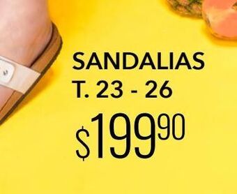 DelSol Sandalias oferta