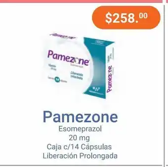 Pamezone 20 mg tab caj c/ 14