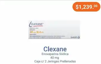 Clexane 40mg jprel caj c/2