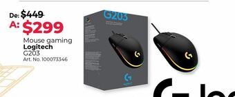 Office Depot Mouse gaming logitech oferta