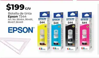 Office Depot Botella de tinta epson t544 oferta