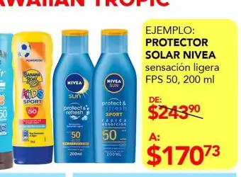 Protector solar nivea