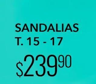 Sandalias niña