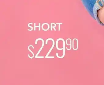 Woolworth Short mujer oferta