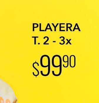 Playera niño