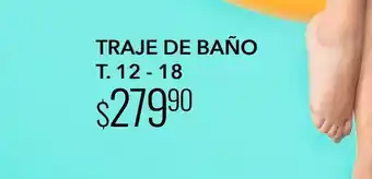 Traje de baño mujer