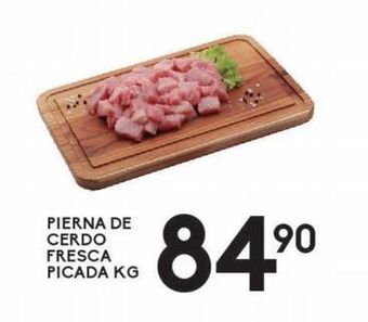 Alsuper Pierna de cerdo fresca picada kg oferta