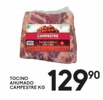 Tocino ahumado campestre kg
