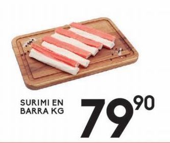 Alsuper Surimi en barra kg oferta