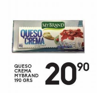 Alsuper Queso crema mybrand 190g oferta