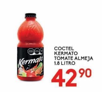 Alsuper Cóctel kermato tomate almeja 1.8l oferta