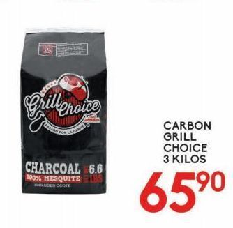 Alsuper Carbón vegetal grill choice 3kg oferta