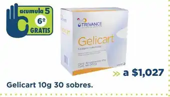 Farmacia San Pablo Gelicart 10g 30 sobres. oferta